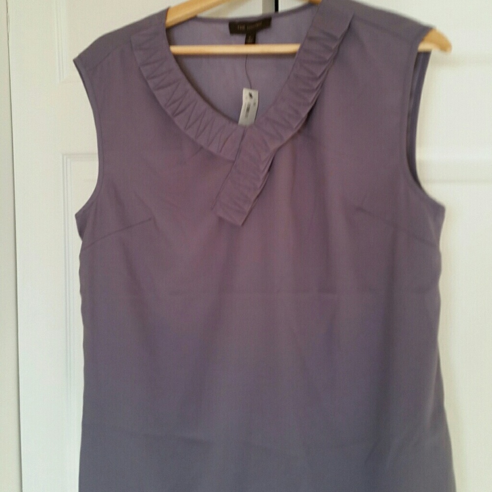 Limited Dark Lilac Sleeveless Top - Size M